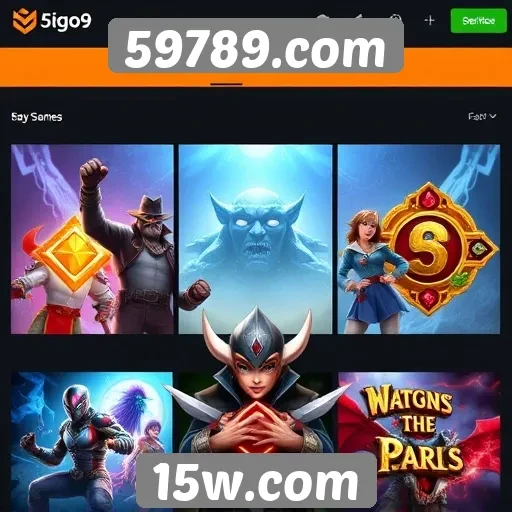 Principais jogos populares disponíveis em 59789.com